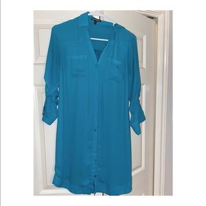 Button down express dress